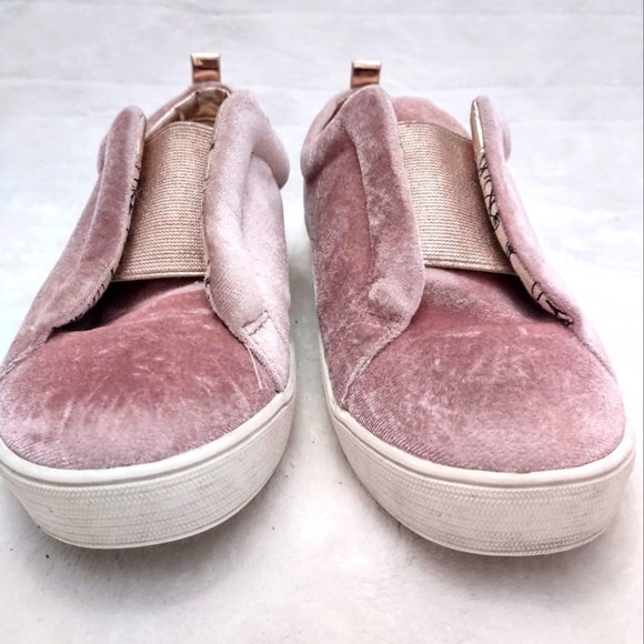 Sam Edelman Slip On‎ Sneakers Casual Velvet Shoes Comfort Loafers Sz 5 - Picture 3 of 10